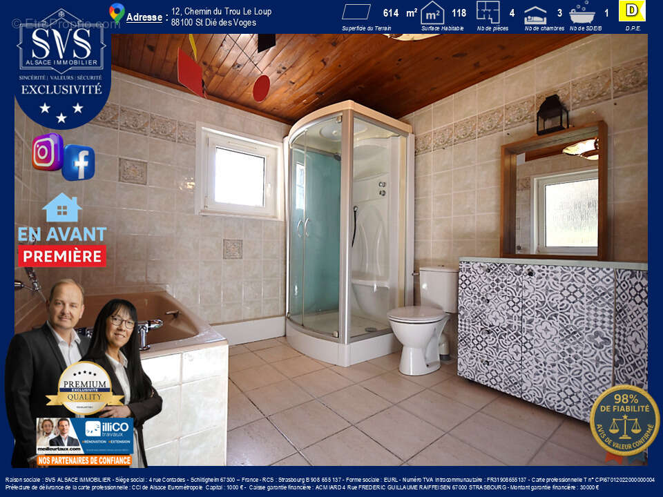 Maison à SAINT-DIE-DES-VOSGES