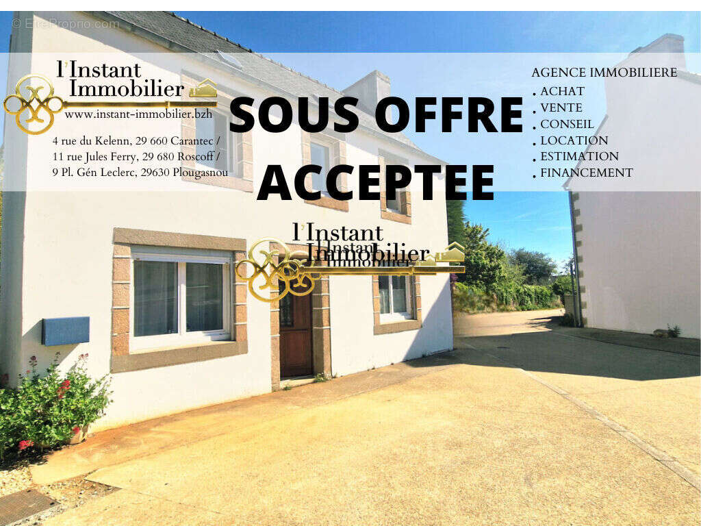 Maison à PLOUGASNOU