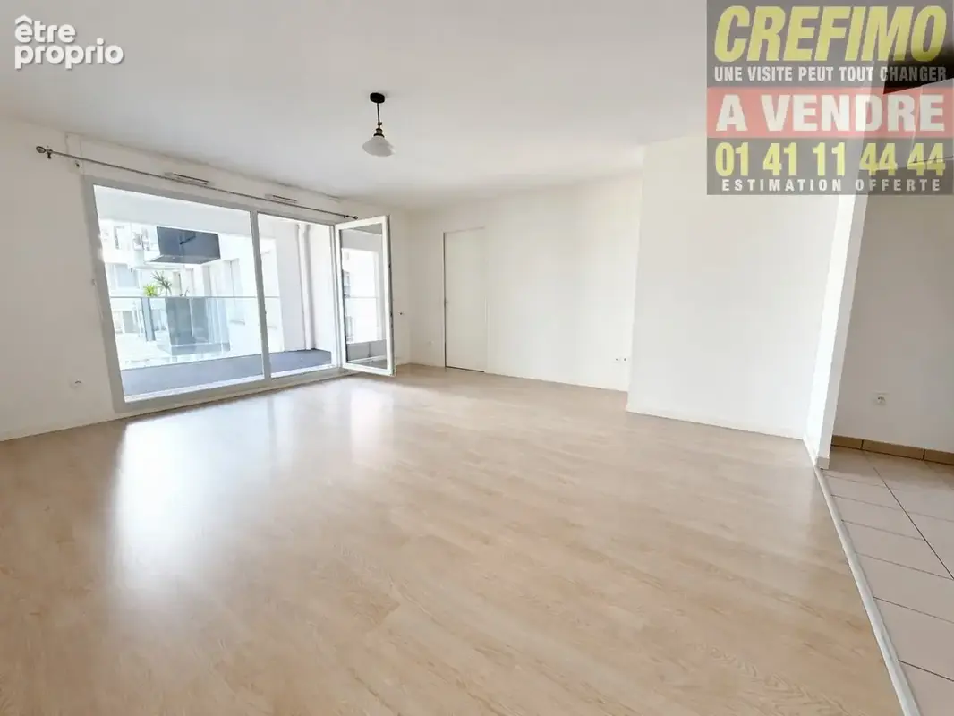 Trois pièces + balcon + parking à vendre à Asnières - Agence immobilière CREFIMO - photo 2