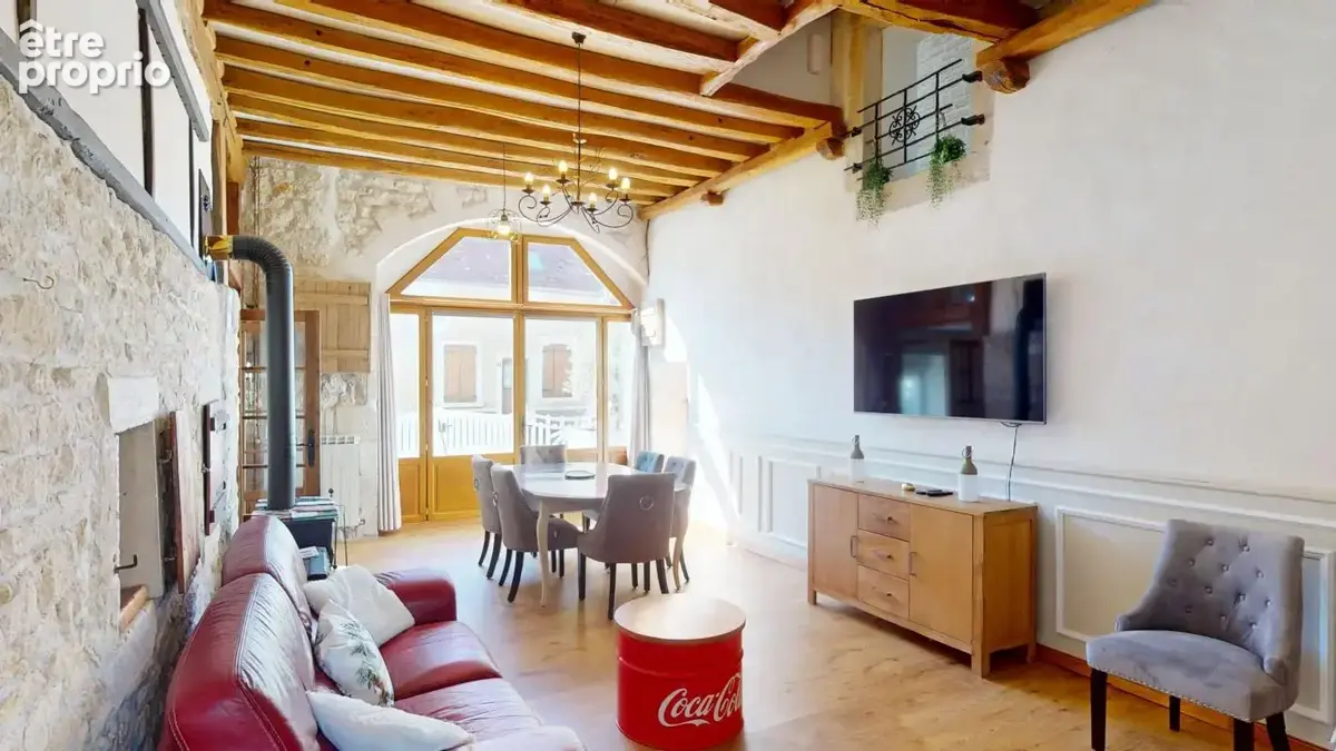 Pouilly-sur-Loire – Superbe fermette restaurée de 161 m² au calme avec jardin, cave voûtée et garage - photo 8