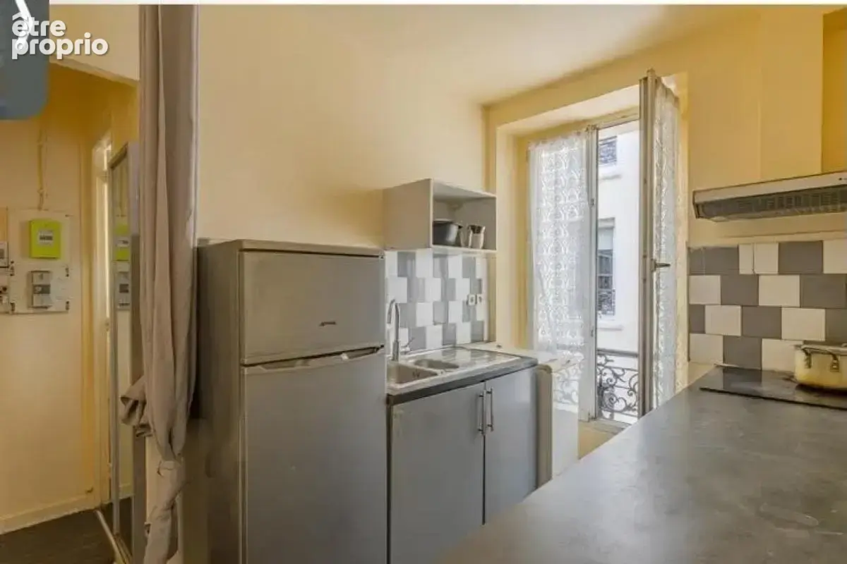 Montreuil studio 22,59 m² étage2 cave proche paris métro ligne 9 à 5mn - photo 3