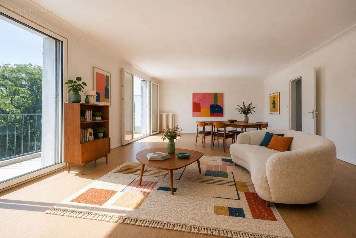 T4 en dernier étage de 97 m² - photo 3