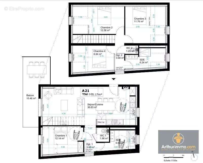 Appartement à COMPIEGNE