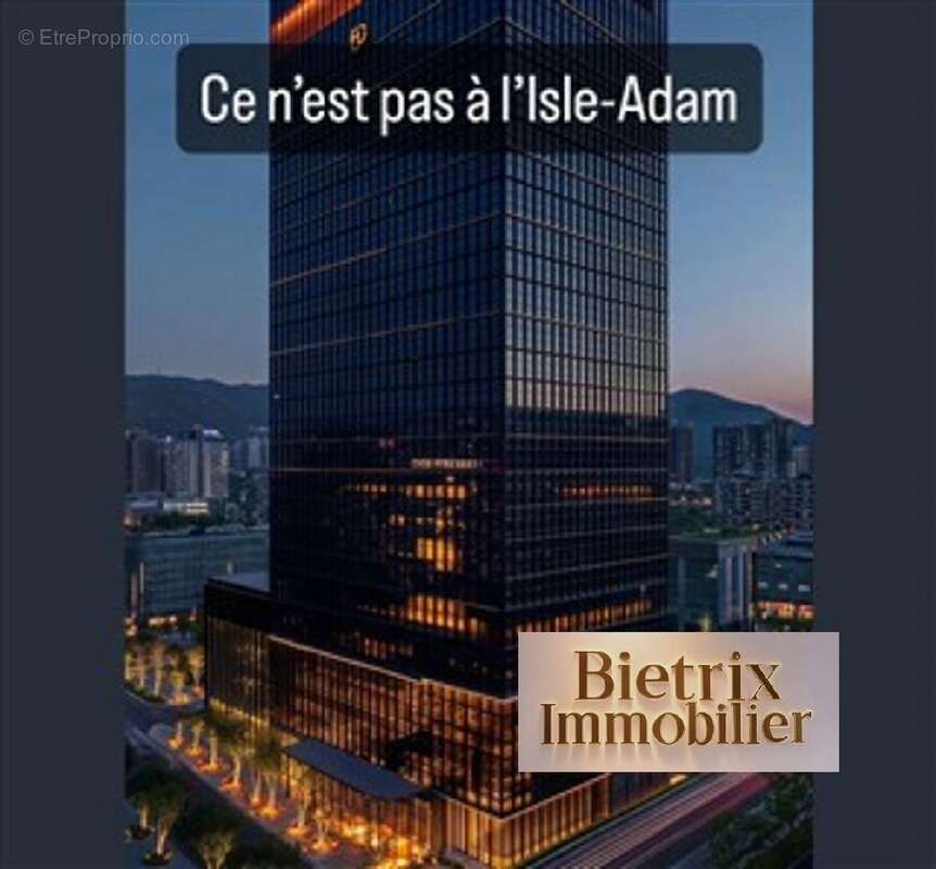 Commerce à L'ISLE-ADAM