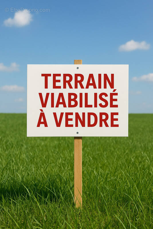 Terrain à LA MENITRE