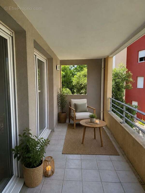 Terrasse  - Appartement à MONTPELLIER