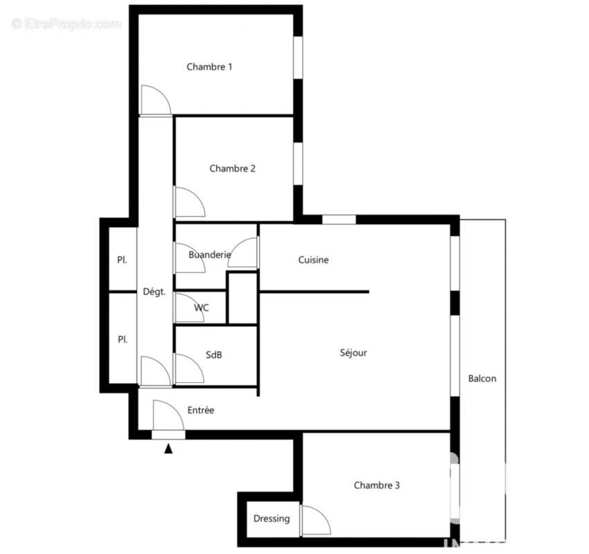 Photo 2 - Appartement à TREMBLAY-EN-FRANCE