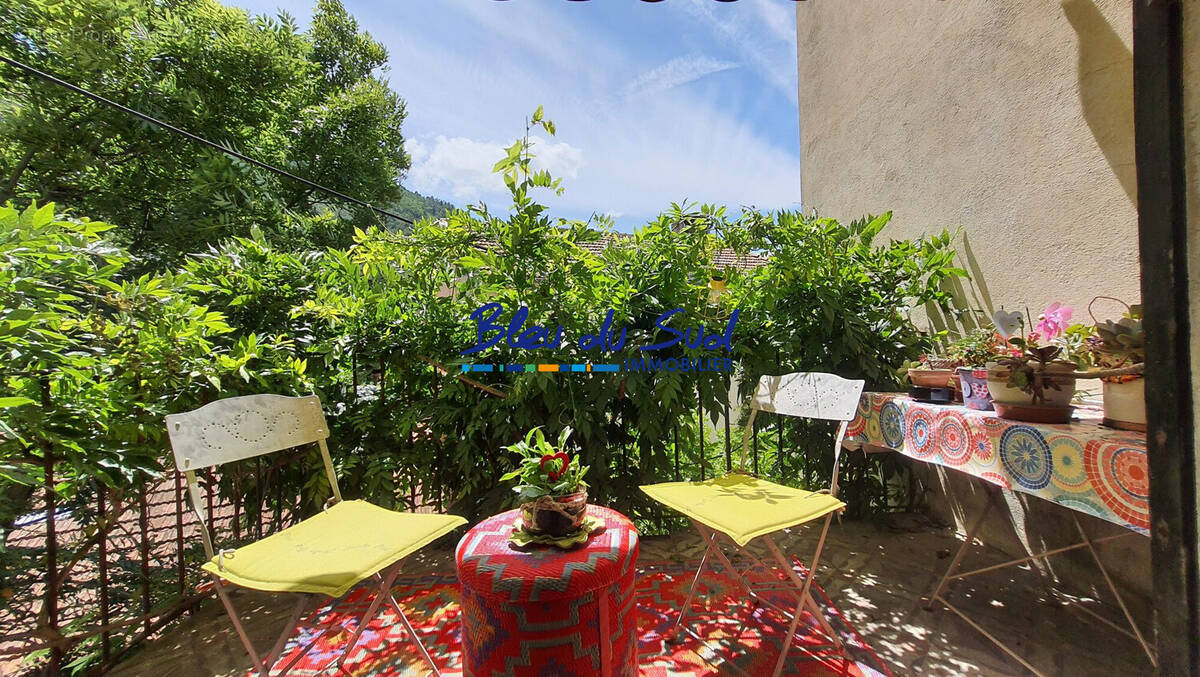 Balcon terrasse du salon - Maison à VERNET-LES-BAINS