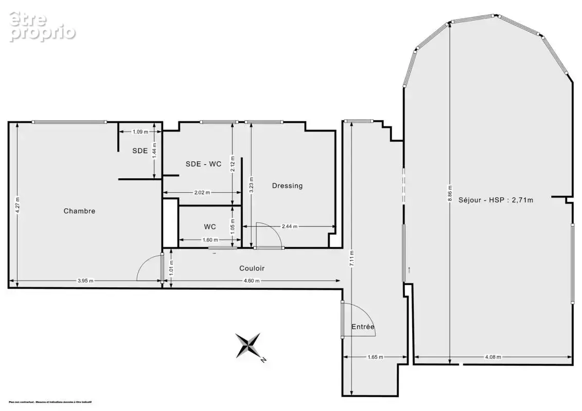 Appartement 3 pièces lumineux 80m² - Rue De Vaugirard, Paris 15ème - photo 3