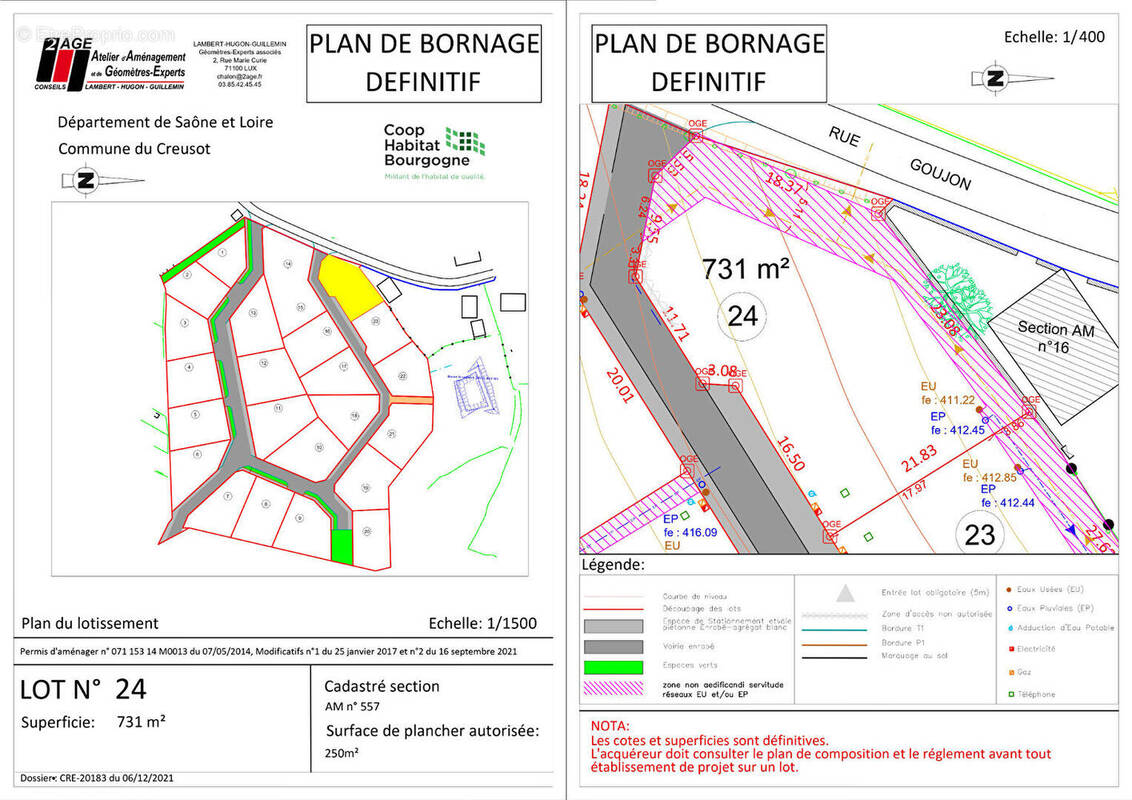 Terrain à LE CREUSOT