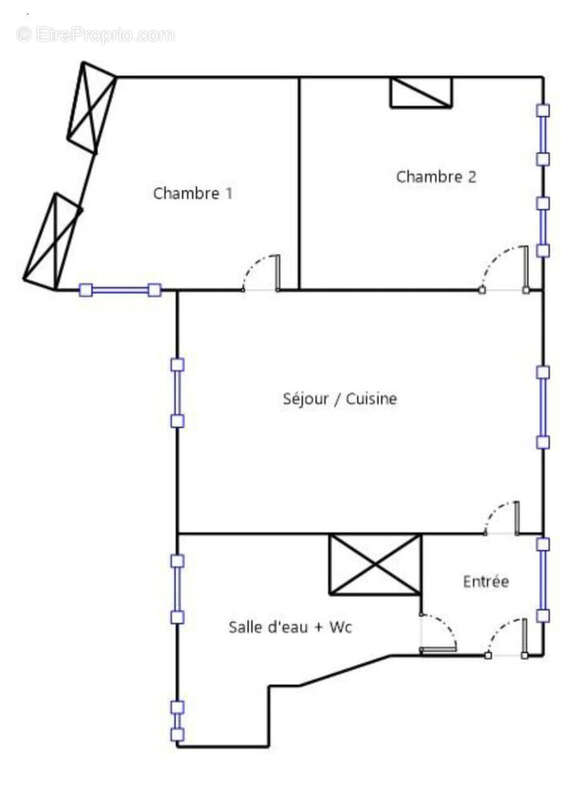 Appartement à PARIS-8E