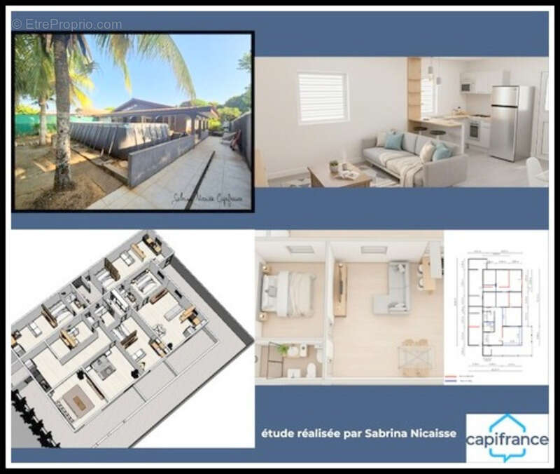 A vendre a kourou (guyane francaise) une maison individuelle t8 de 195 m² + 1 studio independant de 29 m² - terrain de 526 m² -  - photo 16