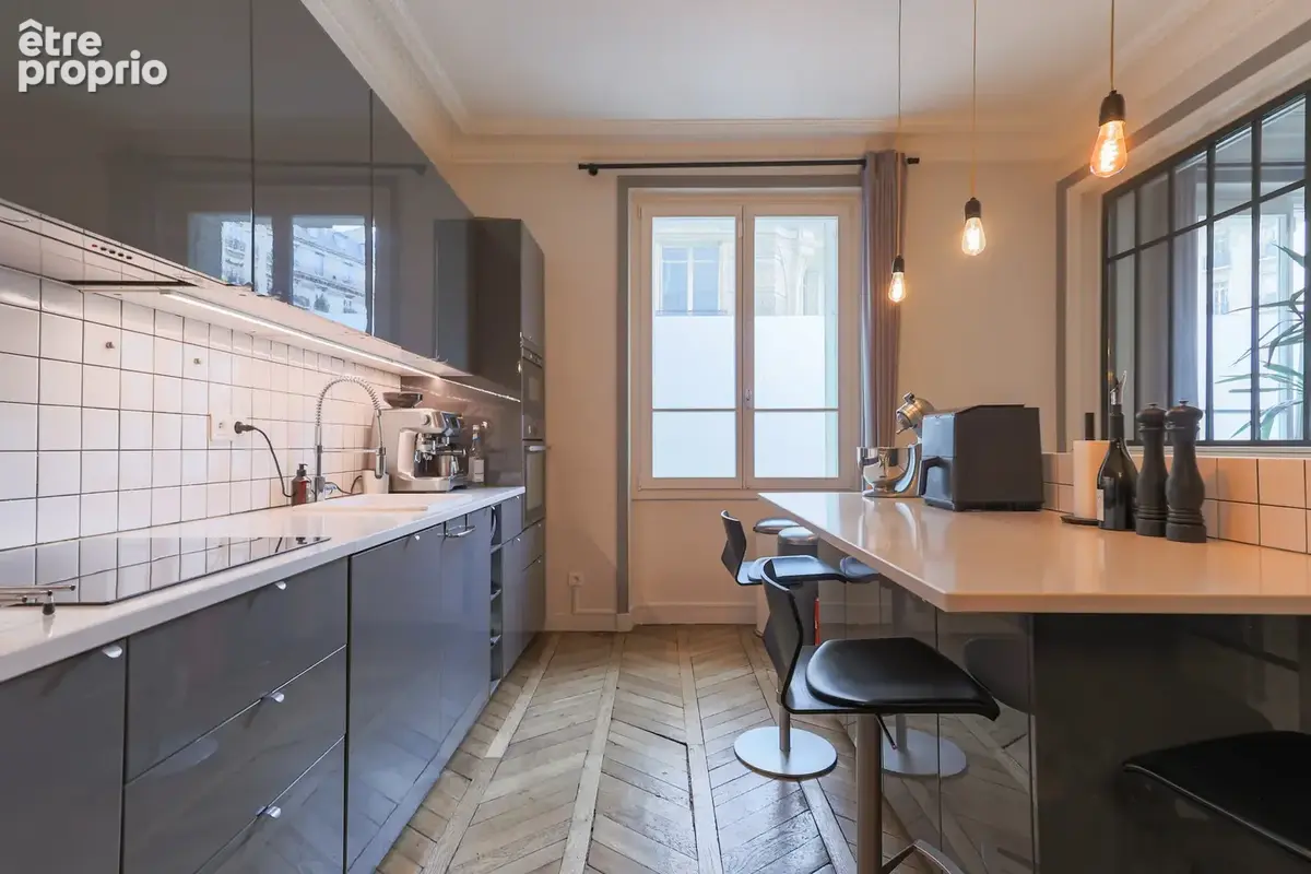 Paris 16e   Élégant appartement haussmannien avec terrasse privative - photo 7
