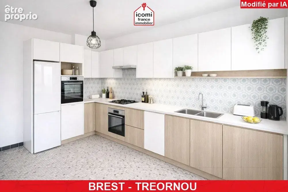 Finistere - brest (29200) - a vendre - appartement 87m2 - dalle beton- 3 chambres - 1 garage - 1 cave - 1 jardin partage - tres  - photo 9