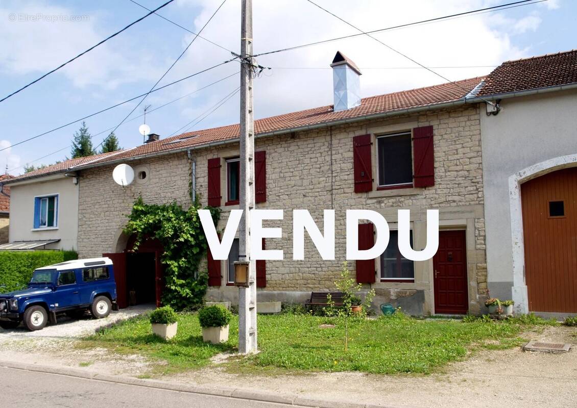 Maison à VILLARS-LE-PAUTEL