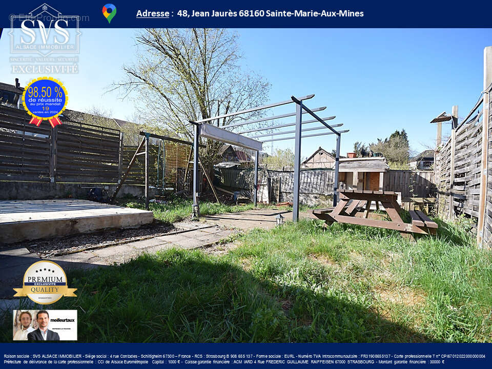 Appartement à SAINTE-MARIE-AUX-MINES