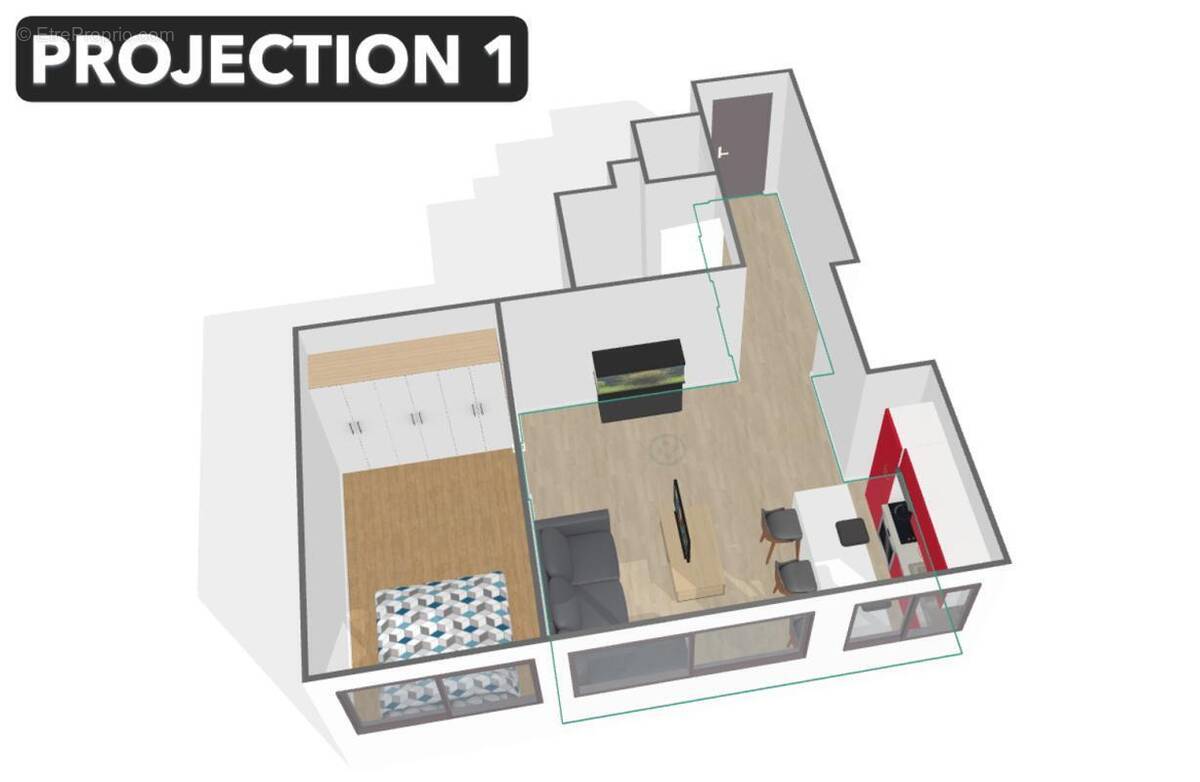 Appartement à PARIS-13E