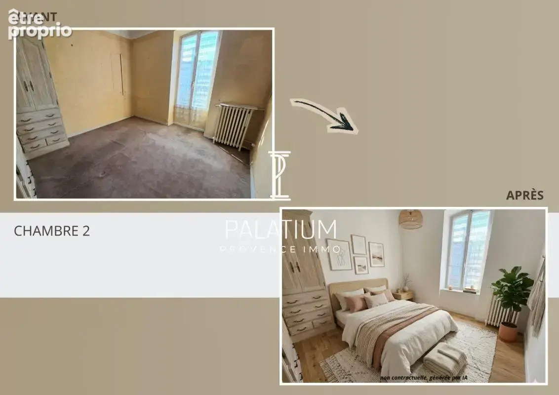 FORCALQUIER – Maison de Ville de 76 m² à Rénover avec Jardin, Dépendance et Garage Sécurisé - photo 24