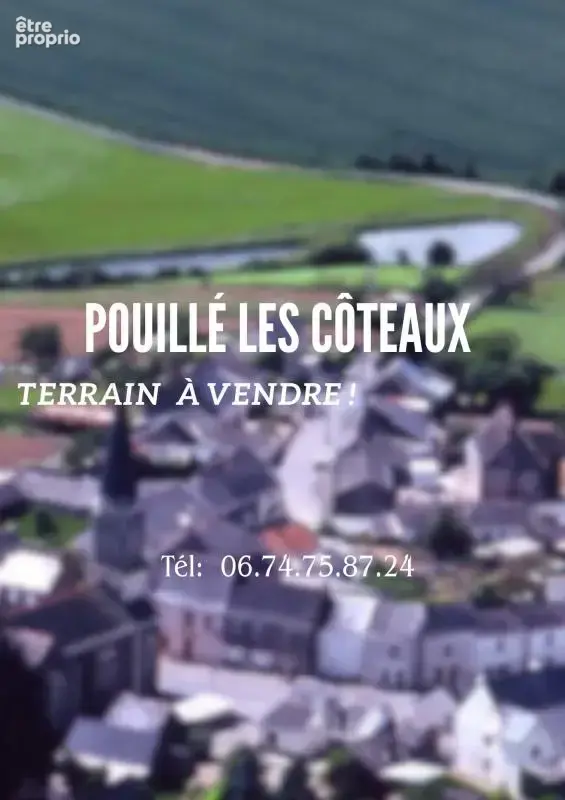 Terrain à POUILLE-LES-COTEAUX