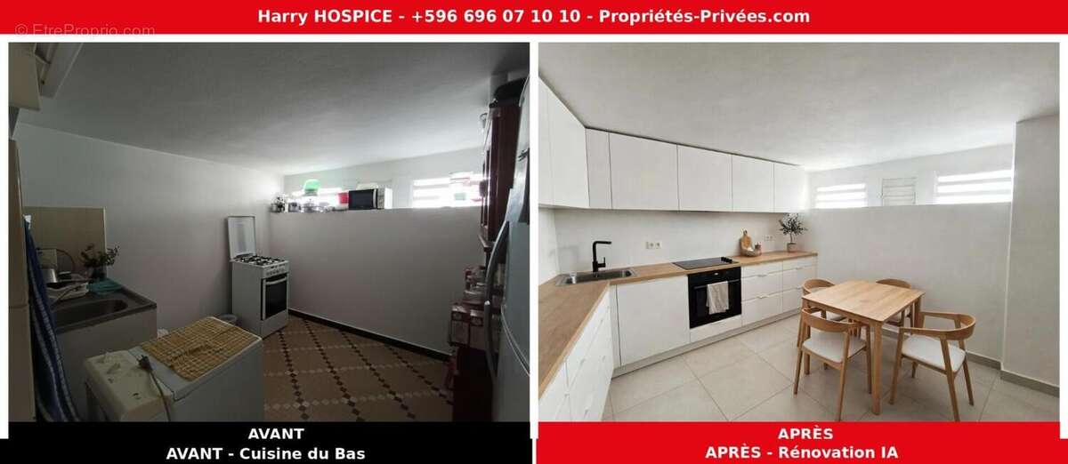 EXCLUSIVITE - FORT-DE-FRANCE - RARE 470m² - Maison 7P 119m² - 2x F2 - Idéal investisseur ou famille - 174 000 - photo 13
