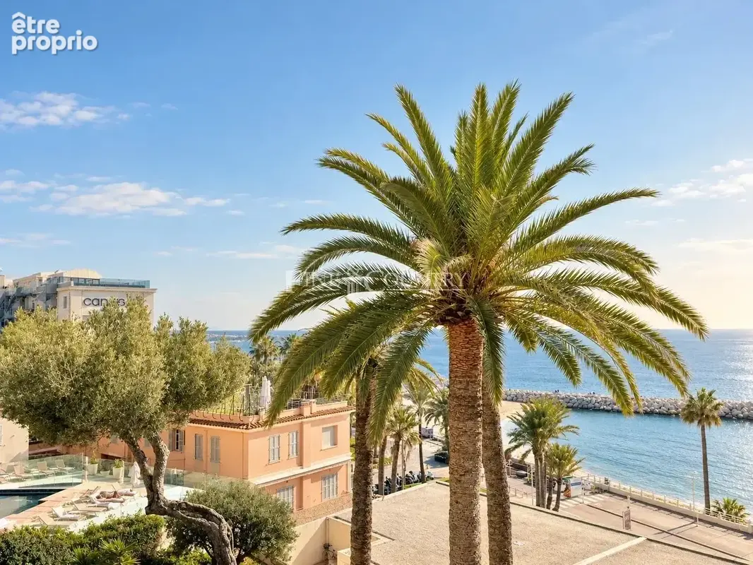 Vente 3 Pièce Vue Mer Panoramique - Plage du midi Cannes - photo 3