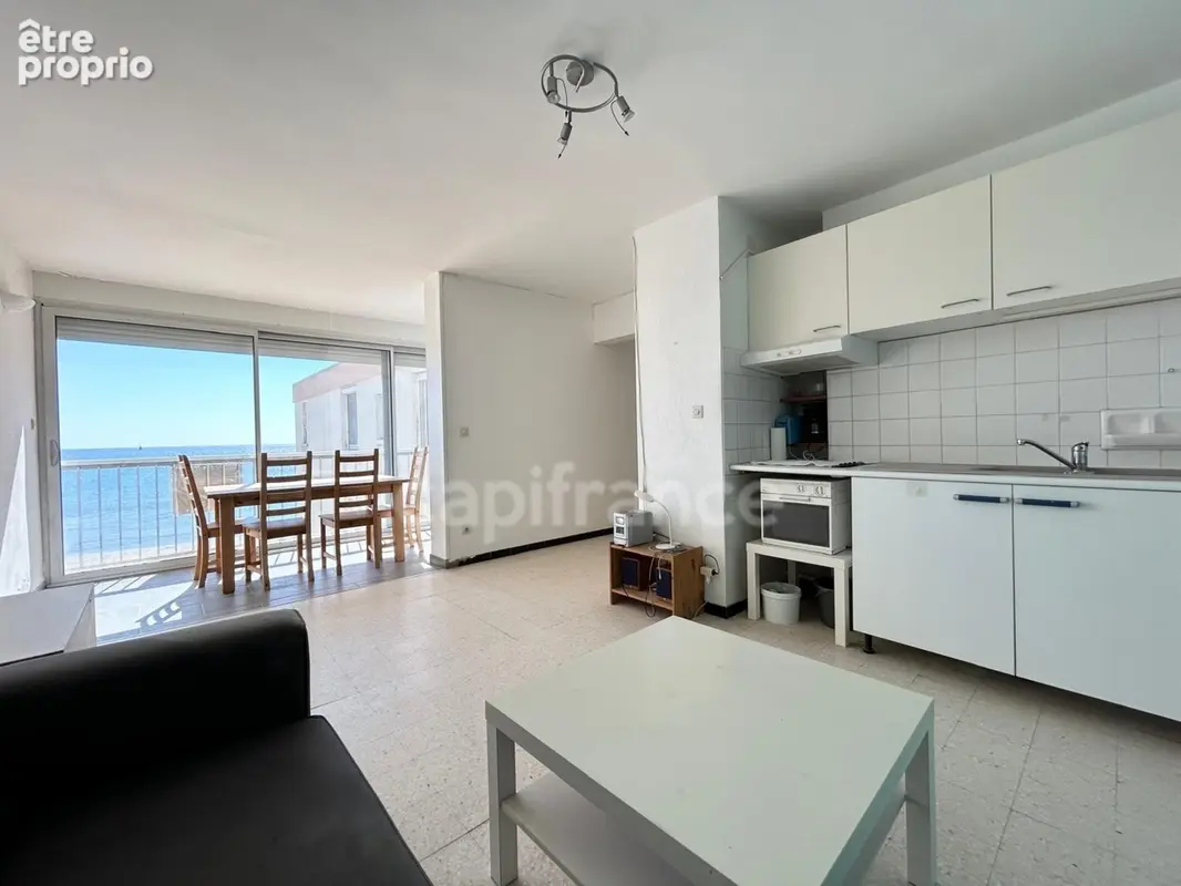 Appartement à vendre 2 pièces palavas les flots (34) première ligne – t2 traversant – vue mer exceptionnelle – accès direct plag - photo 4