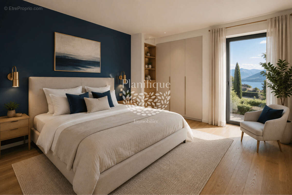 Yvoire — Duplex 4 pièces sur 2 niveaux avec terrasse, à 150 m du Lac Léman - photo 5