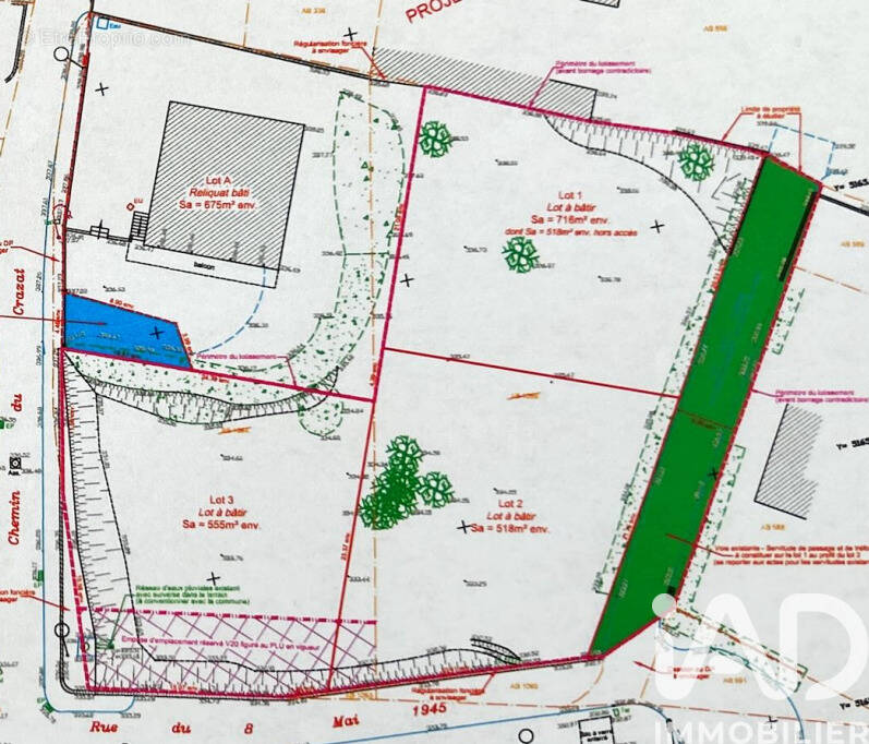 Photo 1 - Terrain à THURINS
