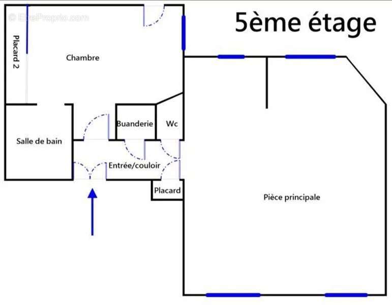 Appartement à PARIS-8E