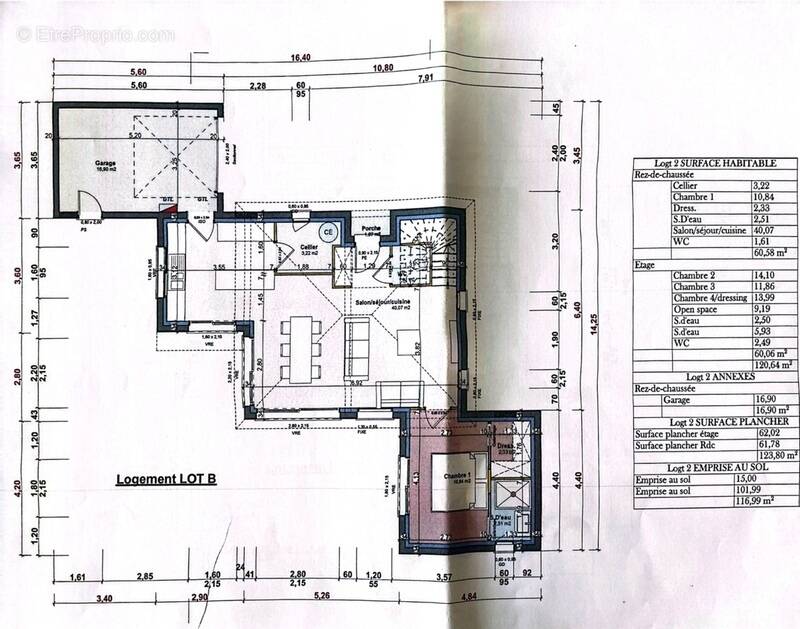 Grau d'agde(34) projet construction villa contemporaine 4 faces, terrain 586 m2, acces mer proche - photo 3