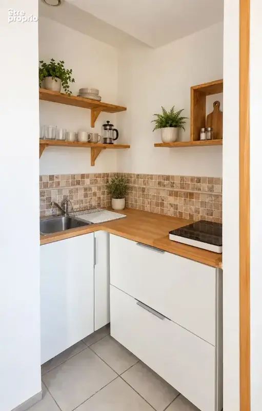 Rue auguste blanqui - studio - luminosite, coeur d'ilot - photo 4