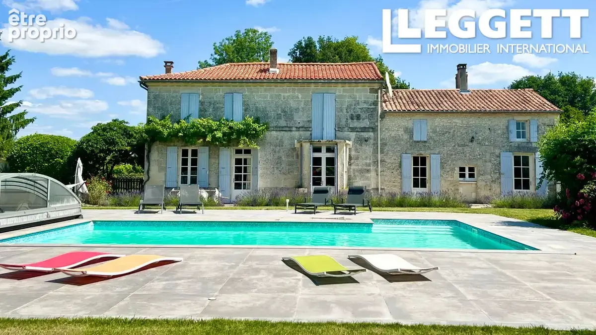 Charmante maison de ferme & gîte & apartment, 7 chambres, 3 sdb, piscine. Vues sur l'estuaire de la Gironde - photo 1