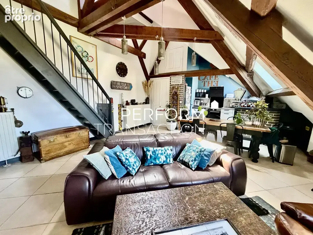 Herbeys-t3 duplex dans le chateau - photo 15