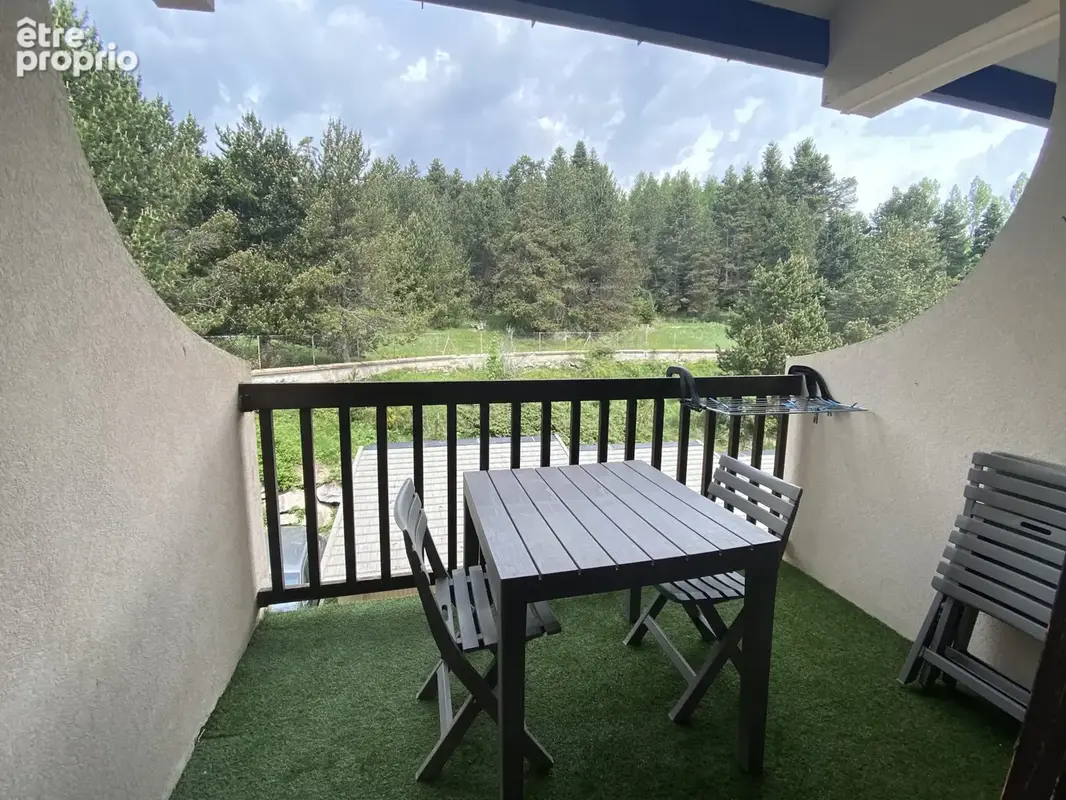 FONT-ROMEU - Joli studio-cabine avec terrasse vue nature - photo 2