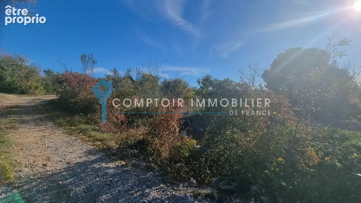 Dépt. 07 - A VENDRE à LABEAUME - Parcelle constructible de 1.542 m2 avec P.C. accepté - photo 2