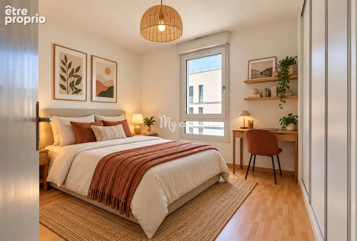 Lyon 7 - T3 - 71 m² - Balcon Parking - photo 12