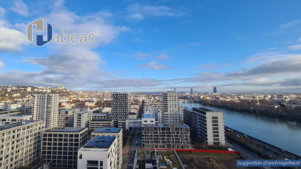 Appartement T3 d’exception à Lyon Confluence – Vue dégagée & prestations haut de gamme - photo 15
