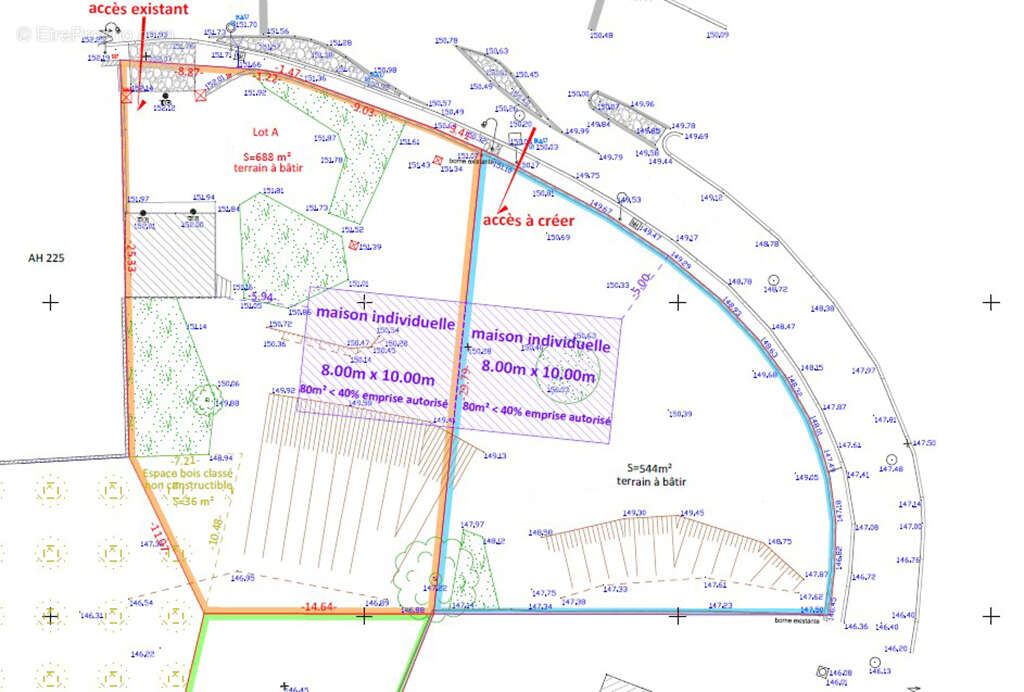 Nerville-la-Forêt - Terrain de 544 m² - photo 2