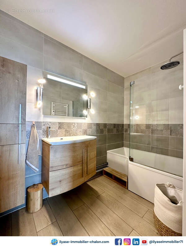 Appartement T4  78 m2  2 balcons - photo 16