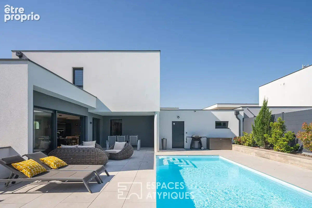 Maison contemporaine et sa piscine - photo 10