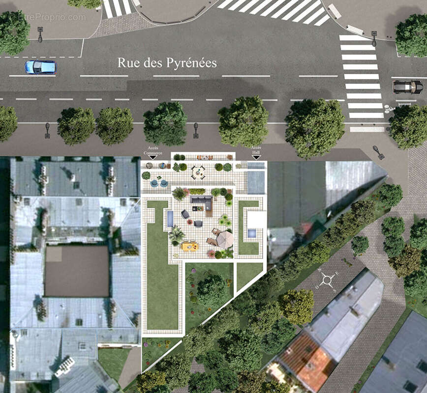 Appartement à PARIS-20E