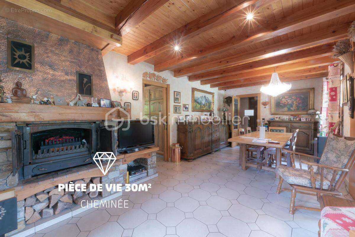 Vallée de chamonix - chalet avec jardin - 5 pièces, 4 chambres - calme, ensoleillé - vue mont-blanc - photo 5