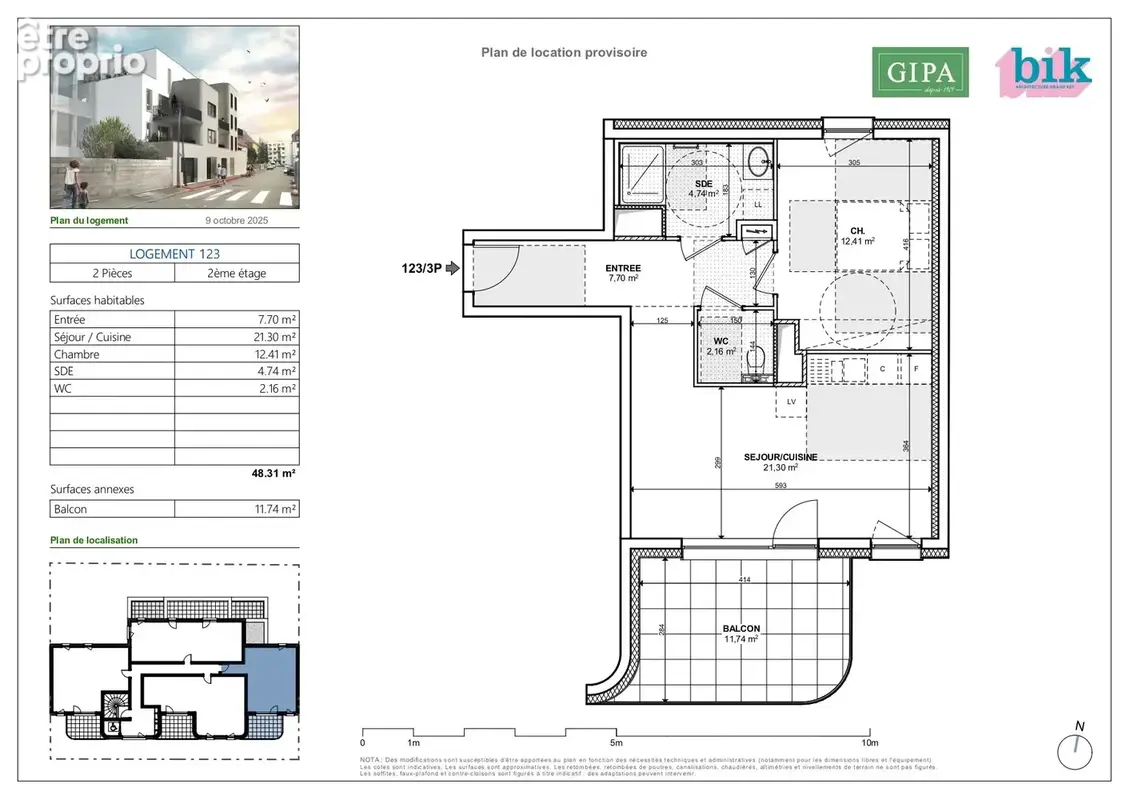 Photo Appartement à Schiltigheim au prix de N/C
