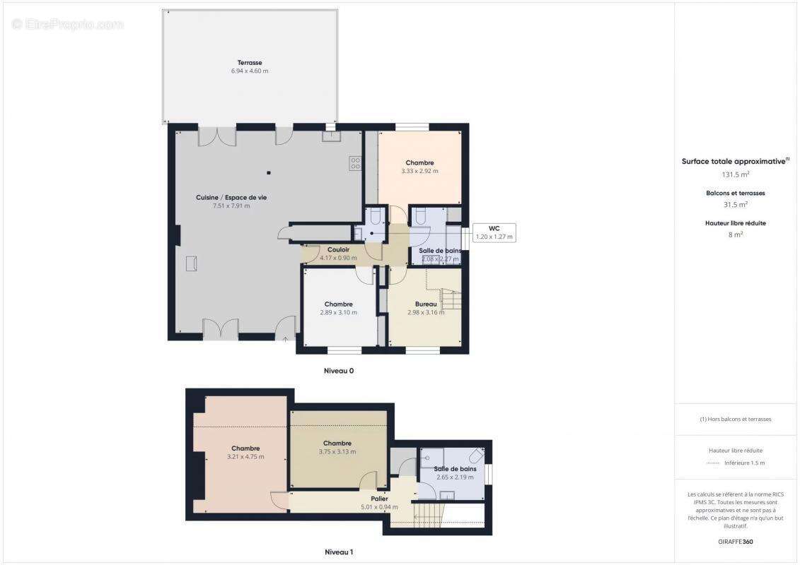 Maison à SAINT-HERBLON