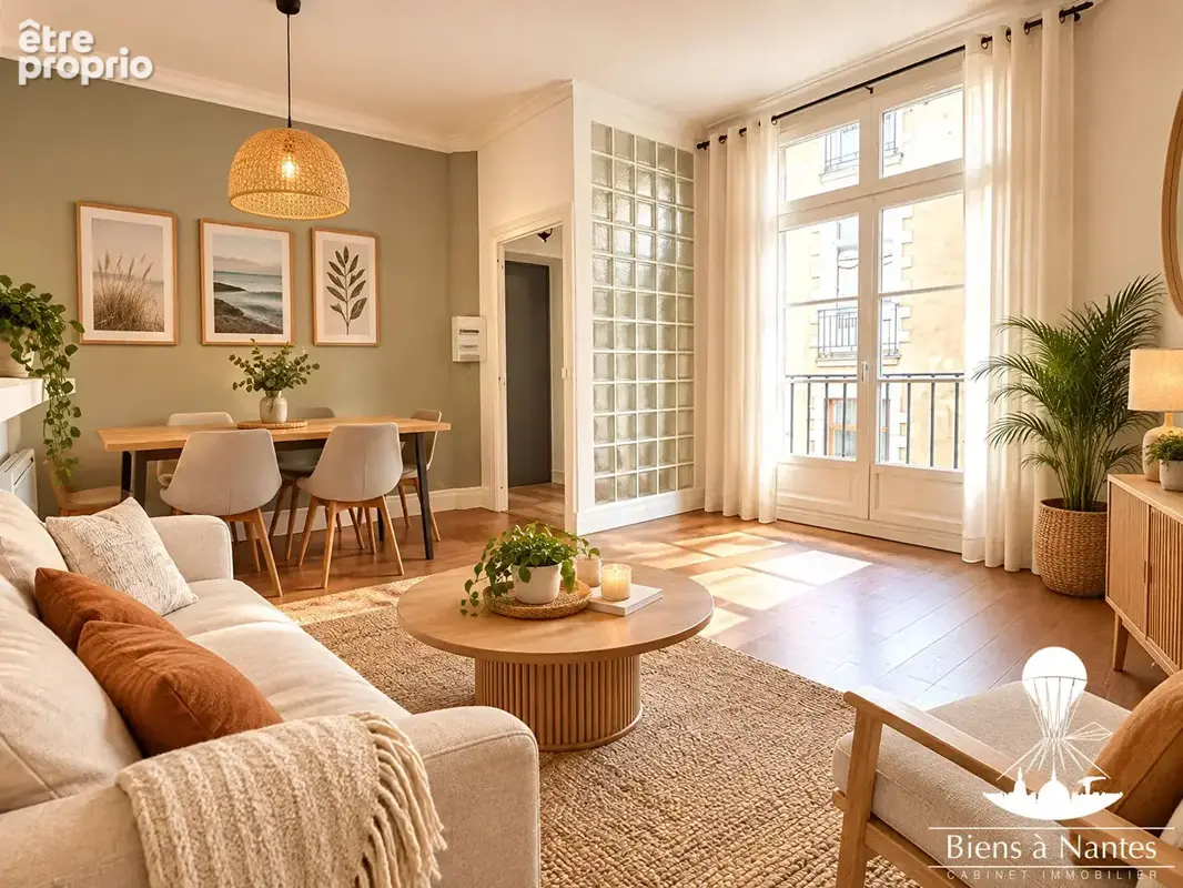 A VENDRE Appartement  T2 Coeur de Nantes 45 m2 - photo 4