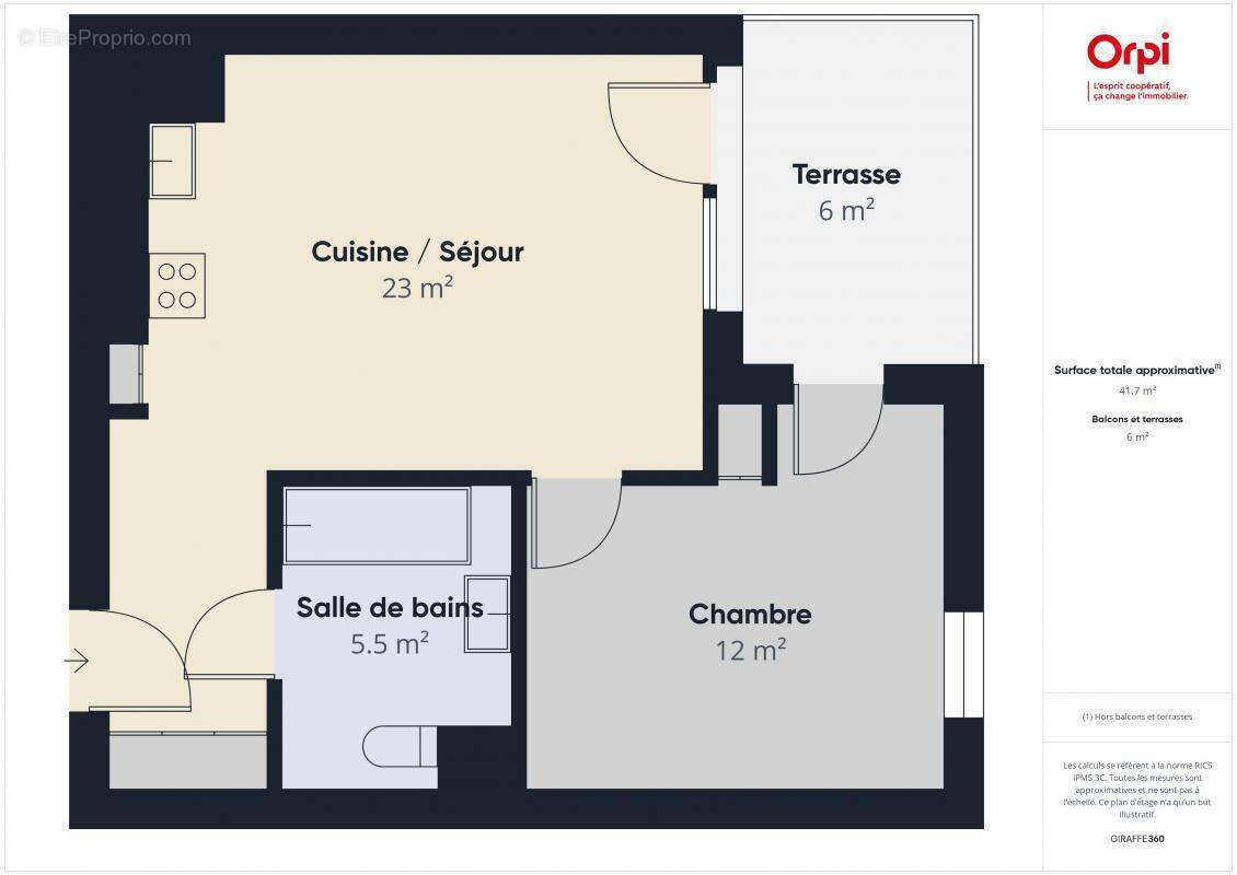 Appartement à CHAMBERY