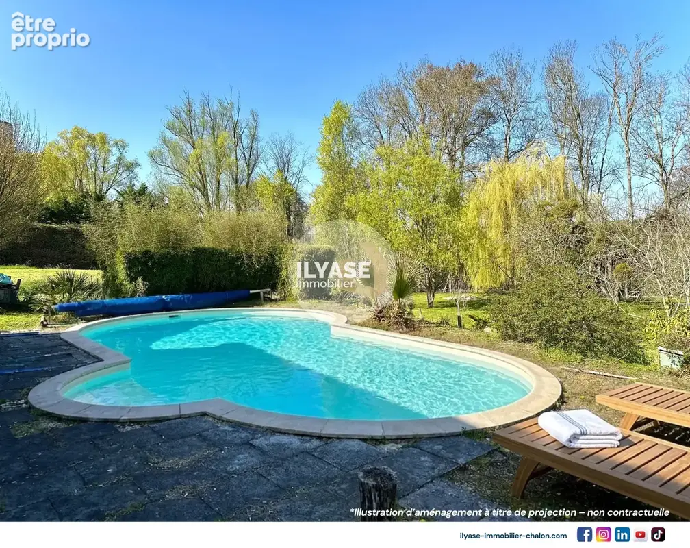 Maison 215 m2  5CH  2530 m2 de terrain clos et arboré  Piscine - photo 4