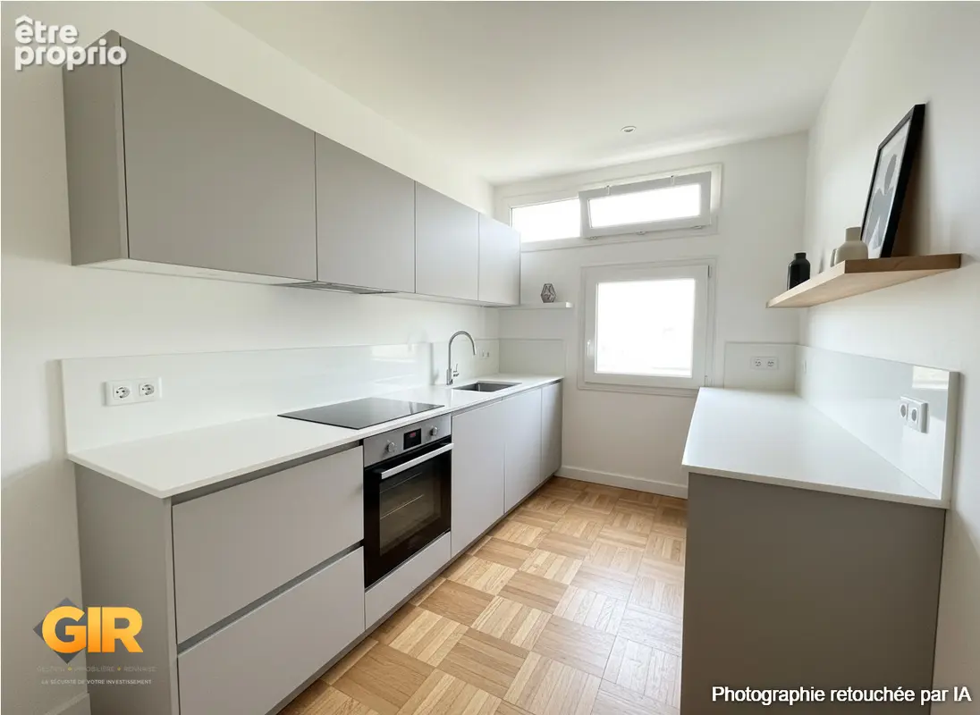 Rennes villejean avenue gaston berger appartement t5 92.2m² - photo 1