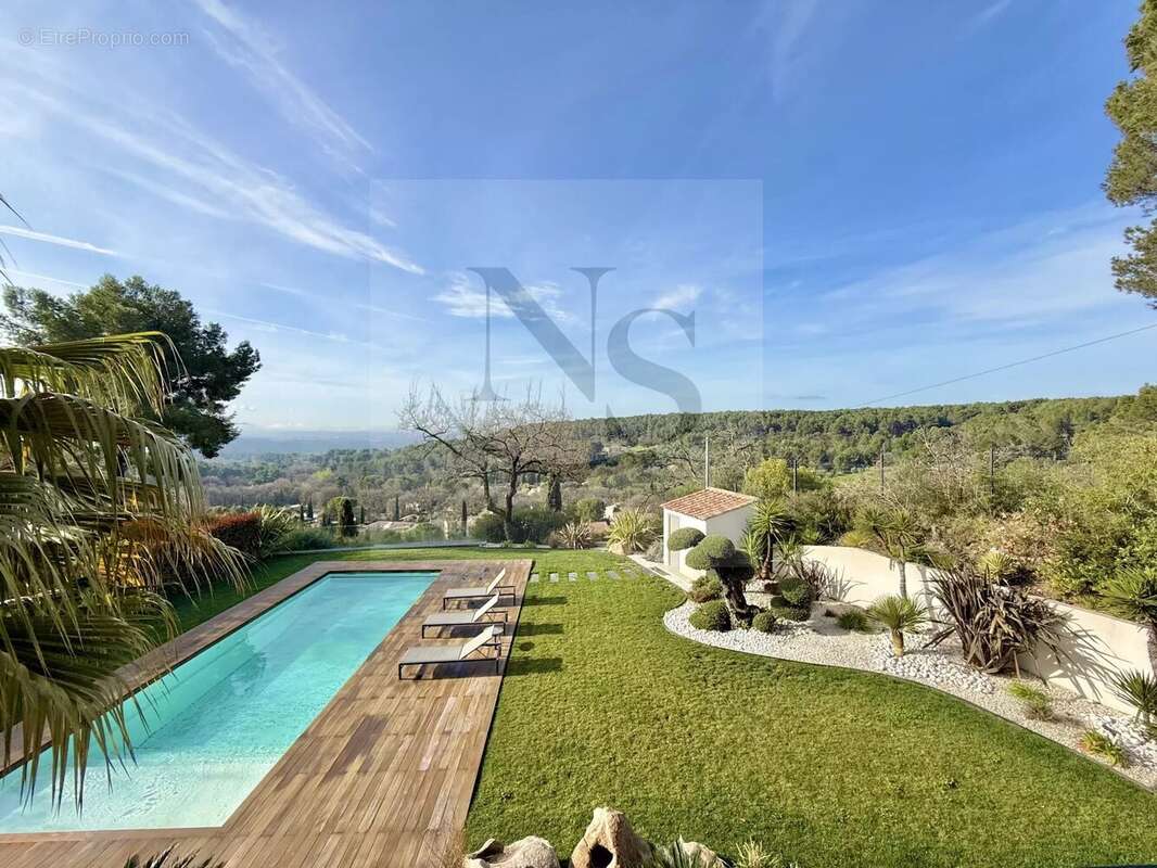 Aix-en-provence / villa d’architecture contemporaine - vue panoramique - photo 2