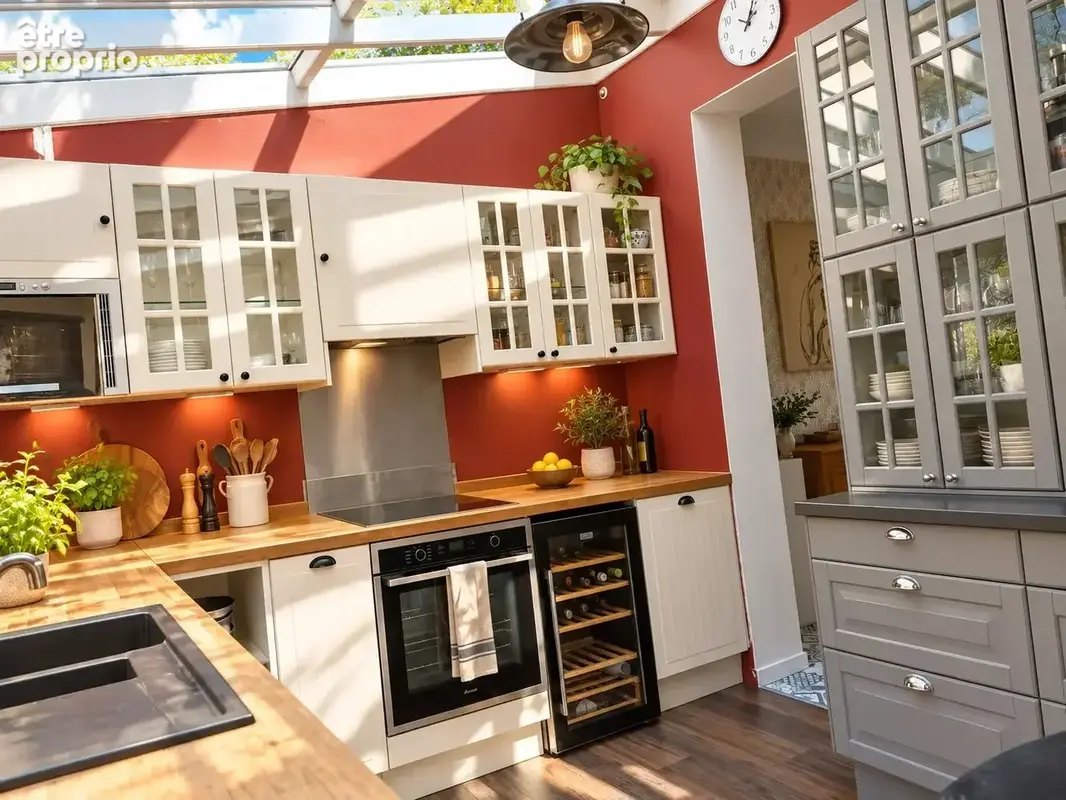 Maison familiale – 3 chambres – bureau – jardin – sous-sol - photo 6
